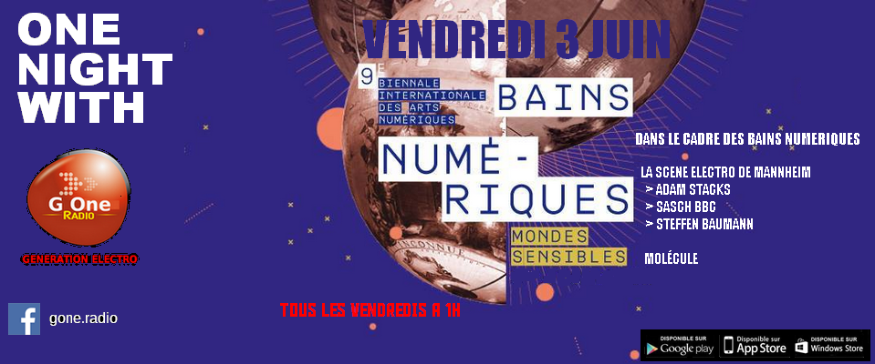 One Night With... Speciale BIENNALE INTERNATIONALE DES BAINS NUMÉRIQUES