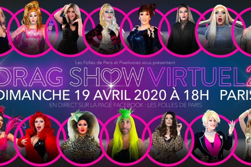 Le Drag Show Virtuel arrive en France